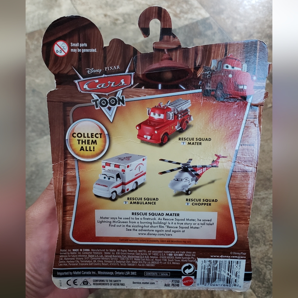 Cars Toon Rescue Squad Chopper - Picture 6 of 11